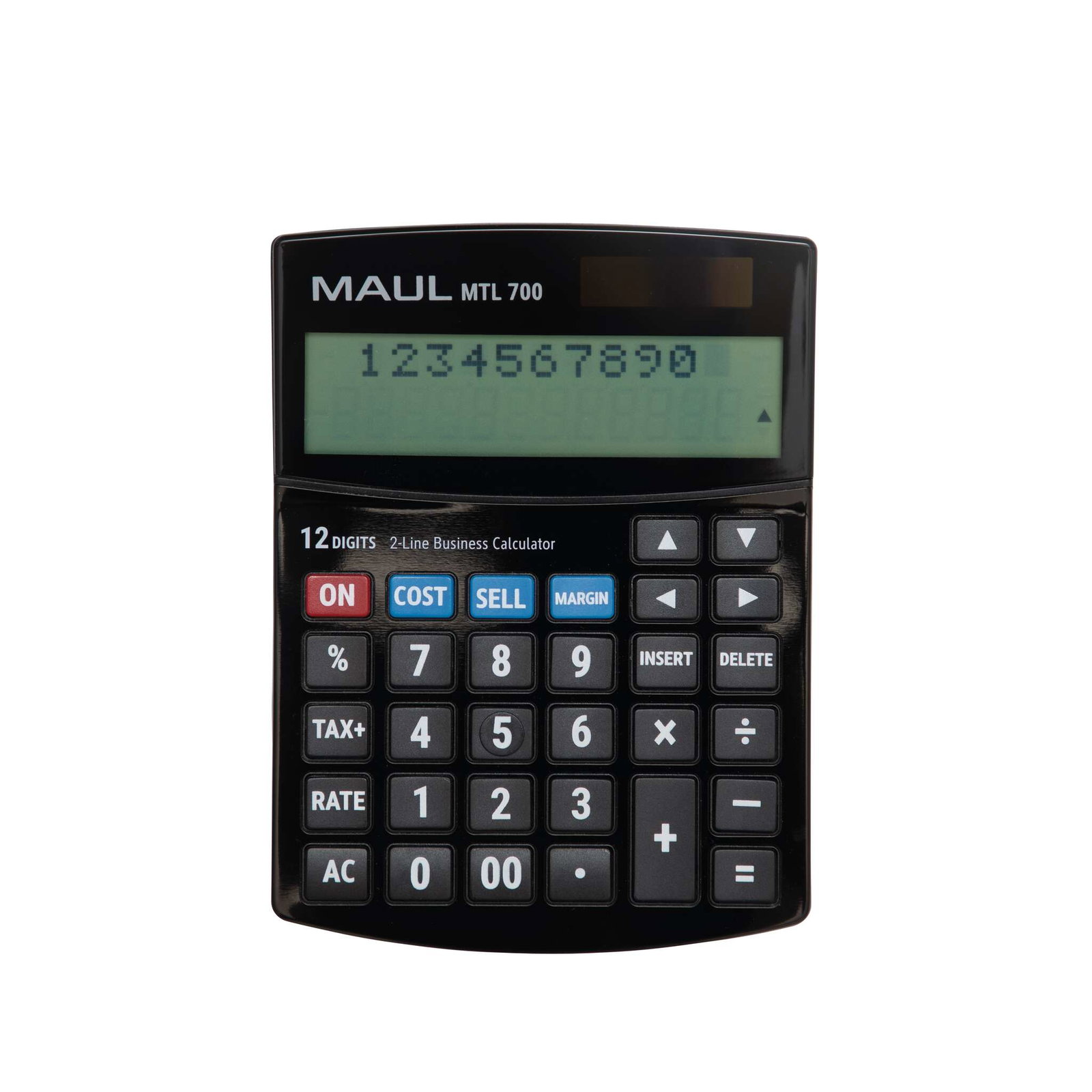 MAUL MTL 700 calculator Desktop Rekenmachine met display Zwart