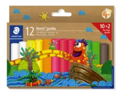 STAEDTLER Plastilin-Knete Noris Jumbo C12
