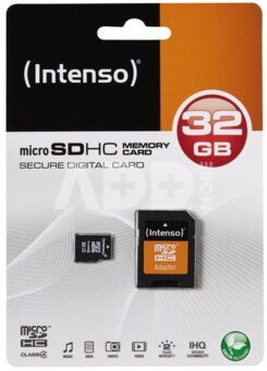 Intenso 3403480 flashgeheugen 32 GB MicroSDHC Klasse 4