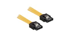 DeLOCK 0.3m SATA Cable SATA-kabel 0,3 m Geel
