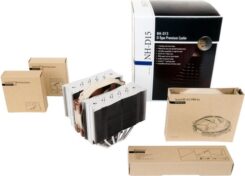 Noctua NH-D15 koelsysteem voor computers Processor Koeler 14 cm Beige, Bruin, Staal