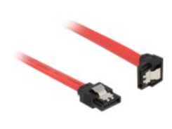 DeLOCK 83978 SATA-kabel 0,3 m SATA 7-pin Zwart, Rood
