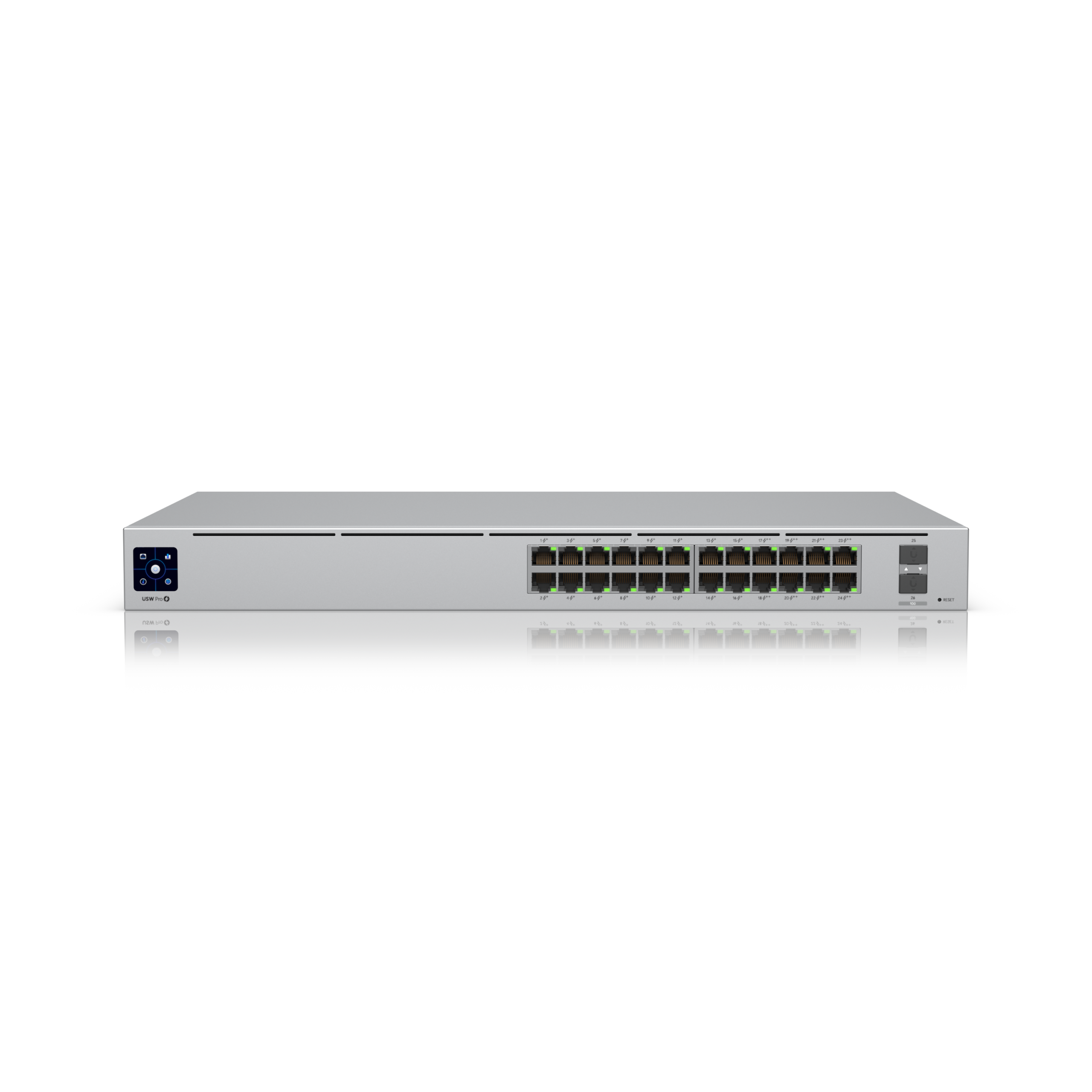 Ubiquiti UniFi Pro 24-Port PoE Managed L2/L3 Gigabit Ethernet (10/100/1000) Power over Ethernet (PoE) 1U Zilver