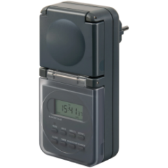Brennenstuhl 1506706 elektrische timer Grijs Wekelijkse timer