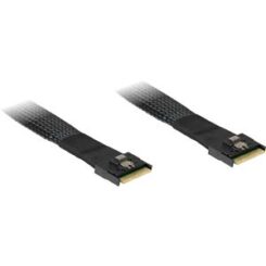 Inter-Tech SFF-8654 8i 0,75 m 24 Gbit/s Zwart