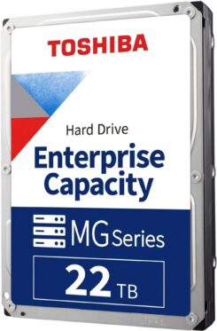 Toshiba MG Series interne harde schijf 22 TB 7200 RPM 512 MB 3.5 SATA