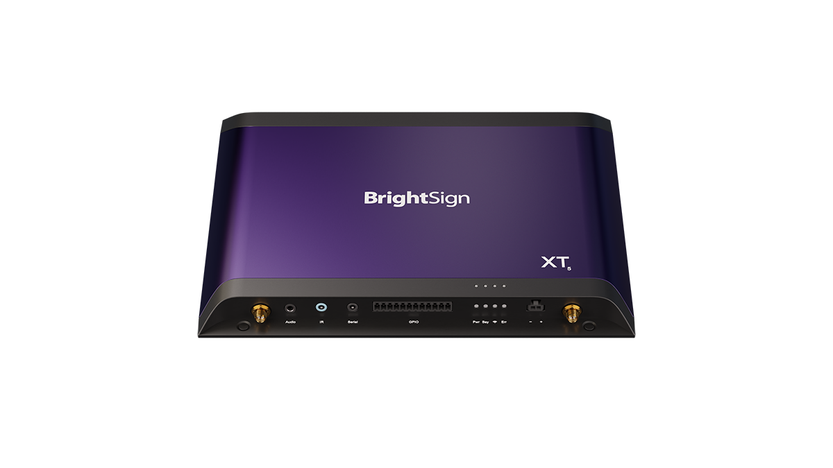 BrightSign XT245 digitale mediaspeler Blauw 8K Ultra HD 256 GB
