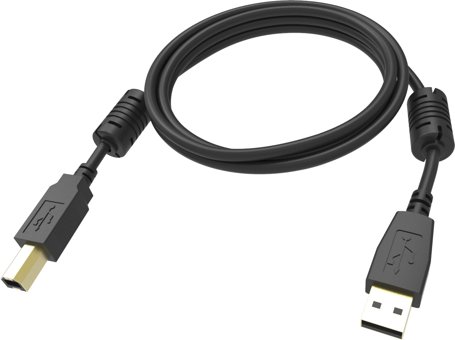 VISION 2m Black USB 2.0 cable