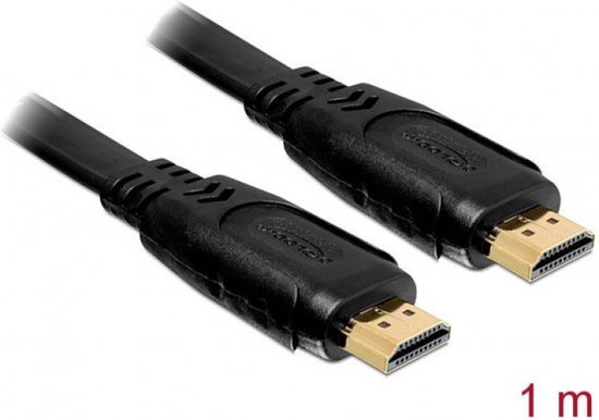 DeLOCK 82669 HDMI kabel 1 m HDMI Type A (Standaard) Zwart