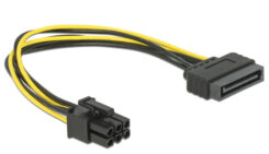 DeLOCK 82924 interne stroomkabel 0,21 m