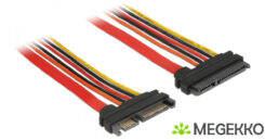 DeLOCK 84917 SATA-kabel 0,1 m SATA 22-pin Oranje, Rood, Geel