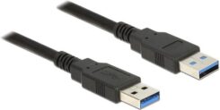 DeLOCK 85059 USB-kabel USB 3.2 Gen 1 (3.1 Gen 1) 0,5 m USB A Zwart