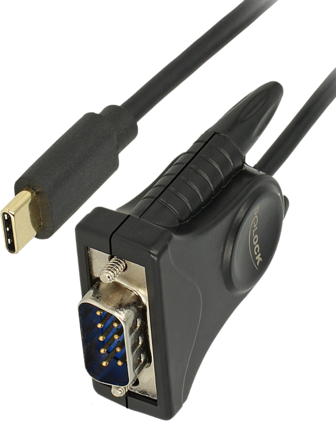 DeLOCK 62964 parallelle kabel Zwart 1,8 m