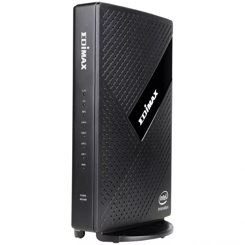 Edimax BR-6473AX draadloze router Gigabit Ethernet Dual-band (2.4 GHz / 5 GHz) Zwart