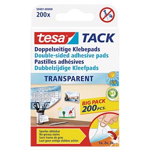 tesa Tack Doppelseitige Klebepads Big Pack