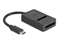 DeLOCK 64198 laptop dock & poortreplicator USB Type-C Zwart
