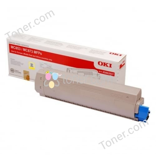 Gele tonercartridge