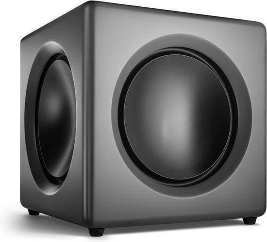 Wavemaster FUSION Grijs Actieve subwoofer 125 W