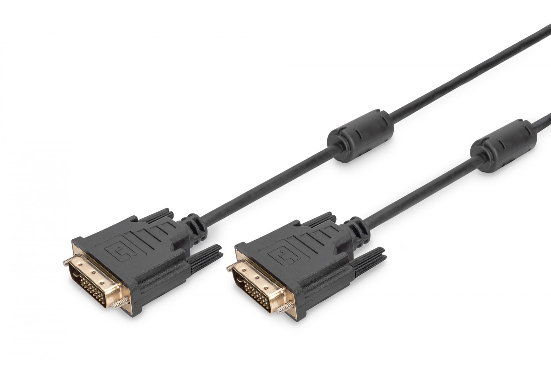 Digitus AK-320101-030-S DVI kabel 3 m DVI-D Zwart