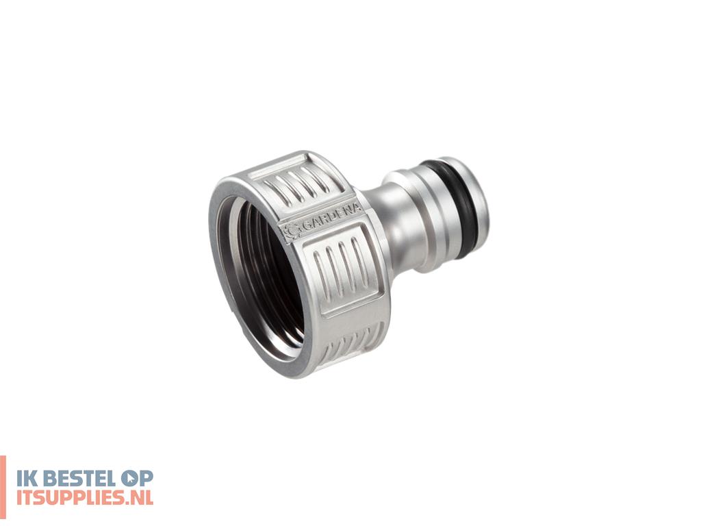 Gardena 18241-50 waterslangkoppeling Slangaansluiting Metaal Zilver 1 stuk(s)