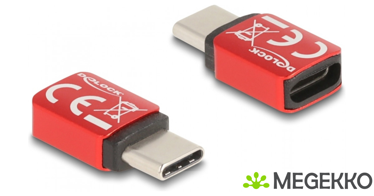 DeLOCK 60689 oplader voor mobiele apparatuur Smartphone Rood