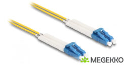 DeLOCK 88073 InfiniBand en Glasvezelkabel 5 m LC Geel