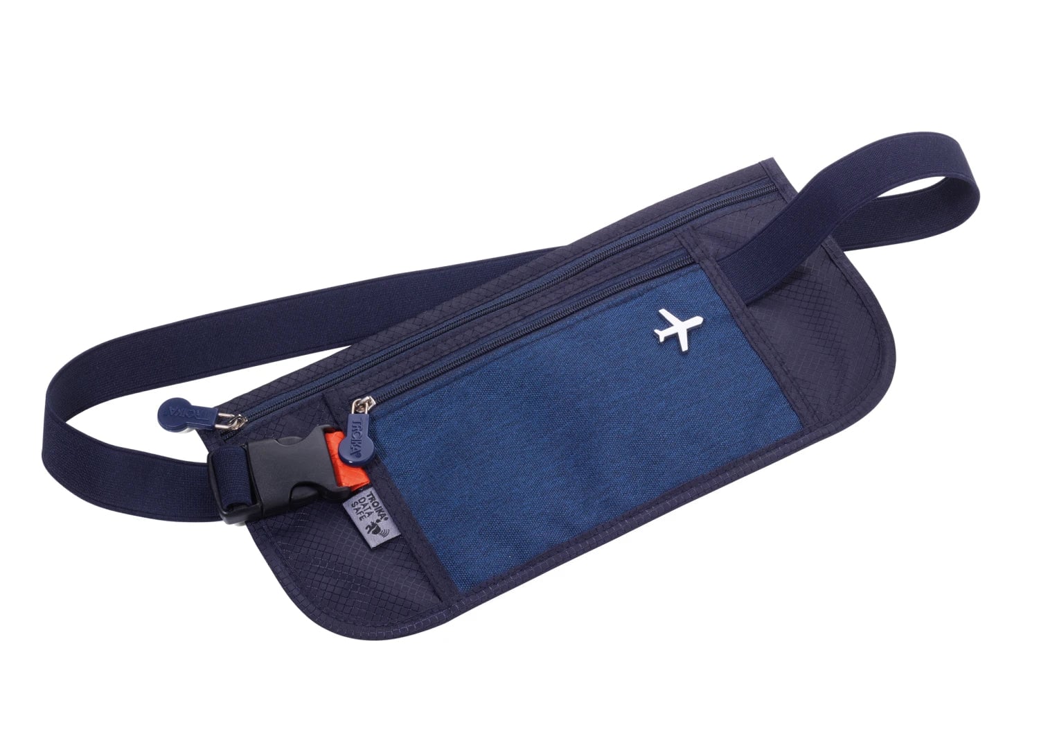 TROIKA SICHERHEITSGURT heuptasje Polyester Blauw