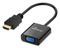MediaRange MRCS231 video kabel adapter 0,2 m HDMI Type A (Standaard) VGA (D-Sub) Zwart