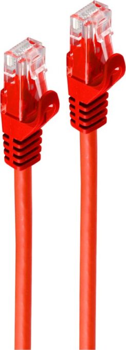 shiverpeaks BS08-35024 netwerkkabel Rood 1 m Cat7 U/UTP (UTP)