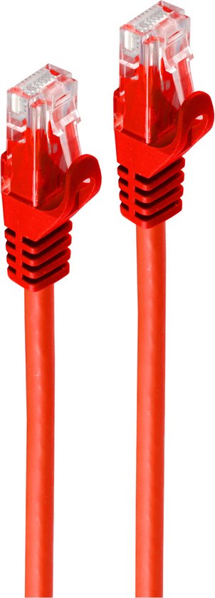 shiverpeaks BS08-35054 netwerkkabel Rood 5 m Cat7 U/UTP (UTP)
