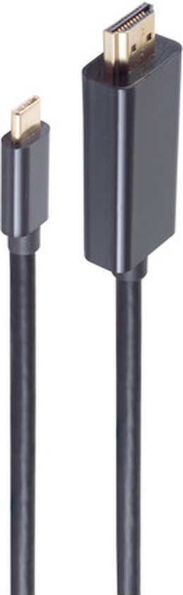 shiverpeaks BS10-57025 video kabel adapter 1 m HDMI Type A (Standaard) USB Type-C Zwart