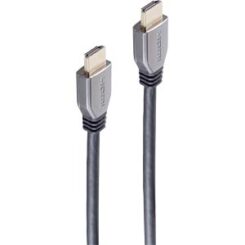 shiverpeaks BS10-41155 HDMI kabel 1,5 m HDMI Type A (Standaard) Zwart, Grijs