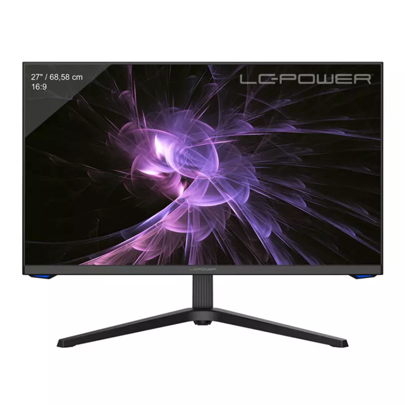 LC-Power LC-M27-QHD-180 computer monitor 68,6 cm (27) 2560 x 1440 Pixels Quad HD Zwart