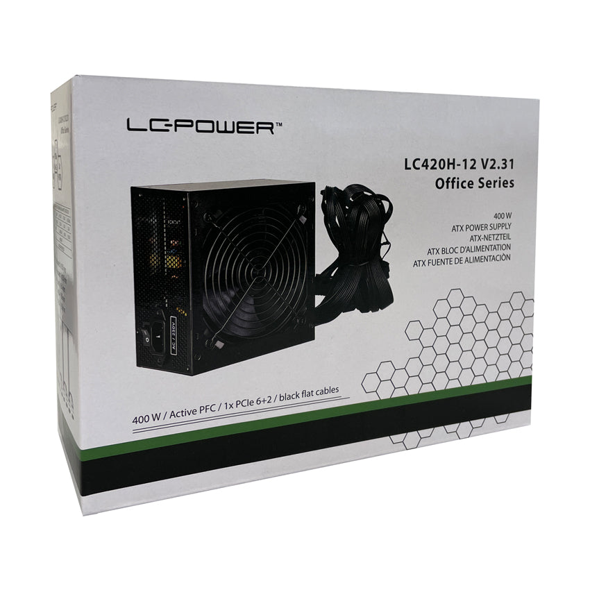 LC-Power LC420H-12 V2.31 power supply unit 400 W 24-pin ATX ATX