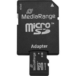 MediaRange 8GB microSDHC Klasse 10