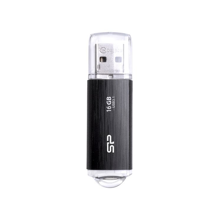 Blaze B02, 16GB, USB 3.1 Gen 1, Zwart