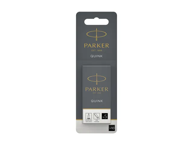 Parker 2 x 5 inktvullingen Zwart