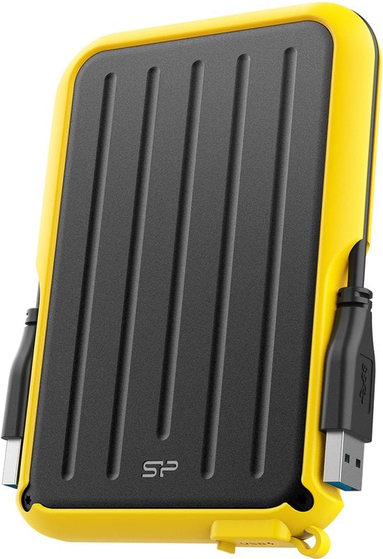 Silicon Power A66 externe harde schijf 2 TB USB Type-A 3.2 Gen 1 (3.1 Gen 1) Zwart, Geel