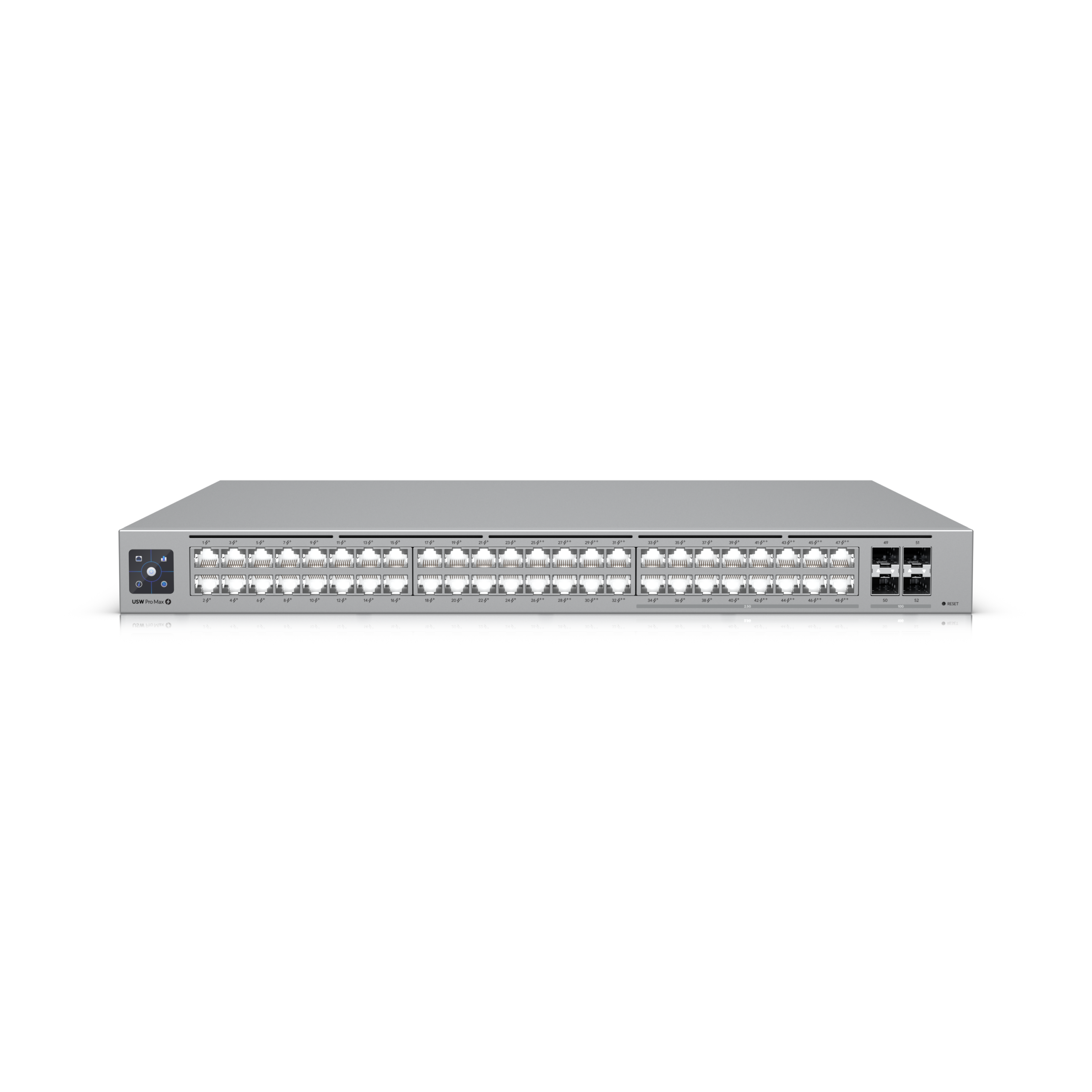 Ubiquiti UniFi Pro Max 48 PoE Managed L3 Gigabit Ethernet (10/100/1000) Power over Ethernet (PoE) 1U Grijs