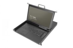 Digitus DS-72220-6GE rack console 43,2 cm (17) 1920 x 1080 Pixels Zwart 1U