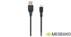 Gembird CCP-MUSB2-AMBM-10 USB-kabel USB 2.0 3 m Micro-USB B USB A Zwart