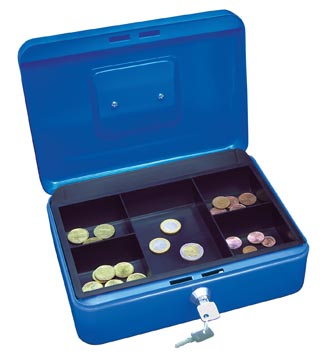 Wedo 145 303X geldkist en kassalade Staal Blauw