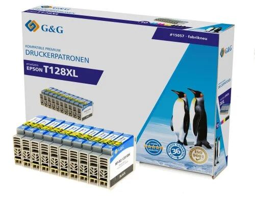 G&G 15057 inktcartridge 10 stuk(s) Compatibel Hoog (XL) rendement Cyaan, Geel, Magenta, Zwart