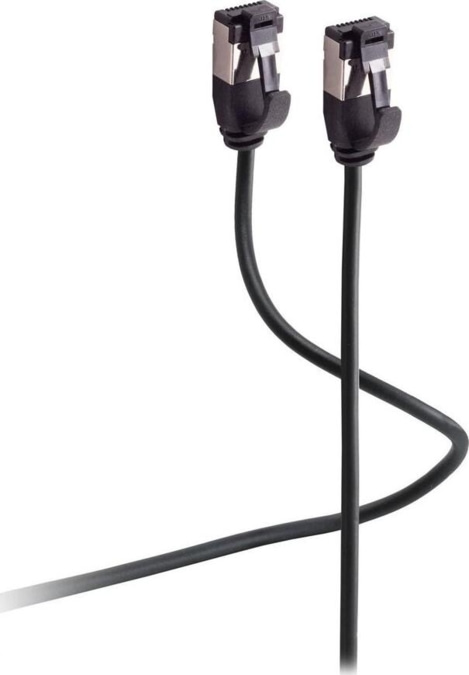 Shiverpeaks Patchkabel CAT8.1 U/FTP ex.dünn TPE schw. 1,5m