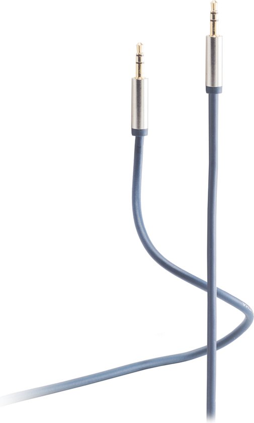 Flexline FL31-30151 audio kabel 1,5 m 3.5mm Blauw