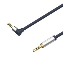 Shiverpeaks Audio Klinkenkabel 3,5mm flex. Winkel/gerade 1,5