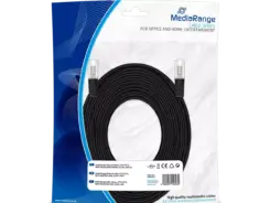 MediaRange MRCS121 netwerkkabel Zwart 15 m Cat6 S/FTP (S-STP)