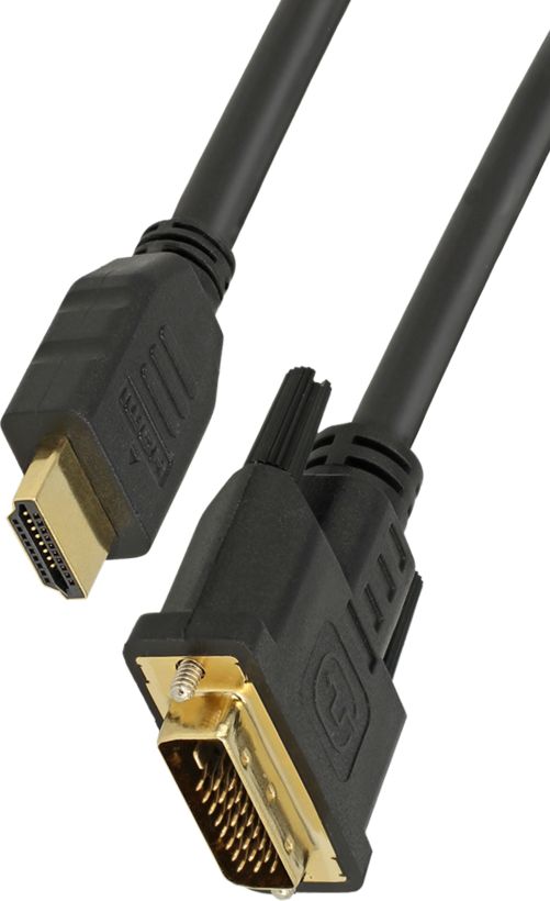 DeLOCK 85653 video kabel adapter 1,5 m HDMI Type A (Standaard) DVI Zwart