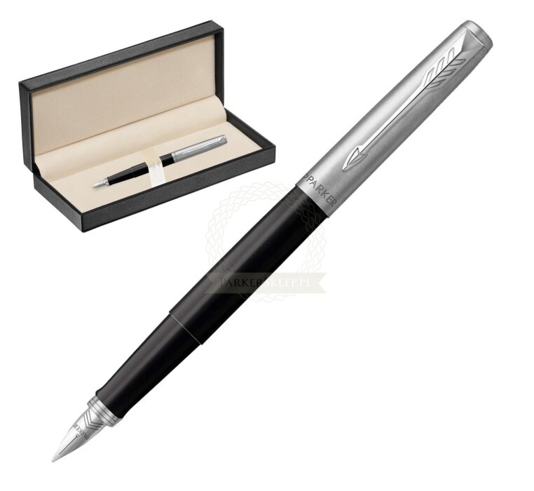 Parker 2096430 vulpen Zwart, Roestvrijstaal 1 stuk(s)