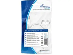 MediaRange MRCS181 mobiele telefoonkabel Wit 1 m USB A Apple 30-pin
